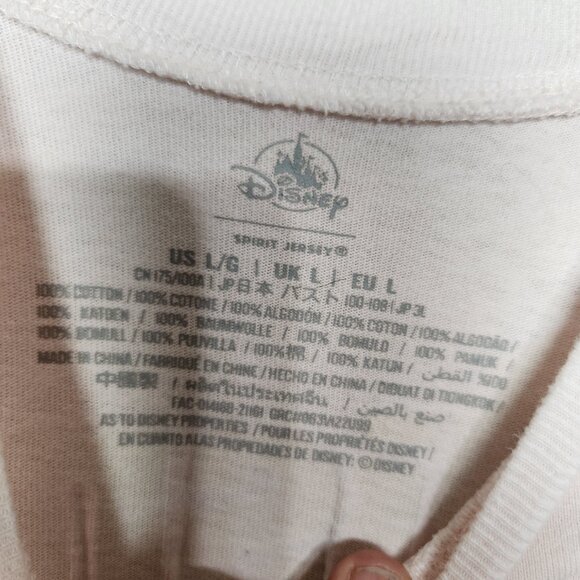 2021 Disney World Parks New Year’s Eve Pinkish Gold Spirit Jersey Size Large - Picture 10 of 15